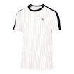 Herren T-Shirt Fila  T-Shirt Stripes Jascha 2 White Alyssum Stripes M