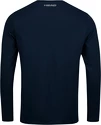 Herren T-Shirt Head  Club 21 Cliff LS Dark Blue