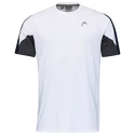 Herren T-Shirt Head  Club 22 Tech T-Shirt Men White/Dark Blue