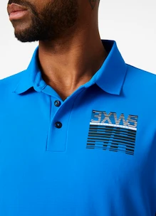 Herren T-Shirt Helly Hansen  HP Racing Polo Electric Blue