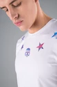 Herren T-Shirt Hydrogen  Star Tech Tee White/Blue