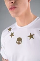 Herren T-Shirt Hydrogen  Star Tech Tee White/Gold