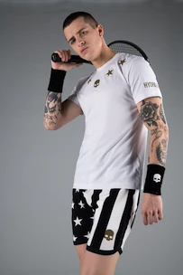 Herren T-Shirt Hydrogen  Star Tech Tee White/Gold
