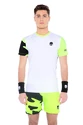 Herren T-Shirt Hydrogen  Tech Camo Tee White/Yellow Fluo