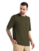 Herren T-Shirt Icebreaker  Granary SS Pocket Tee Loden