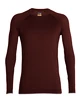 Herren T-Shirt Icebreaker  M 200 Zone Seamless LS Crewe ESPRESSO