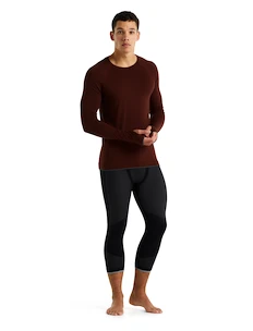 Herren T-Shirt Icebreaker  M 200 Zone Seamless LS Crewe ESPRESSO