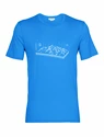 Herren T-Shirt Icebreaker  Tech Lite II SS Alp Lazurite