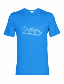 Herren T-Shirt Icebreaker Tech Lite II SS Alp Lazurite