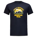 Herren T-Shirt Jack Wolfskin  JW Mountain Trail T Night Blue XXL