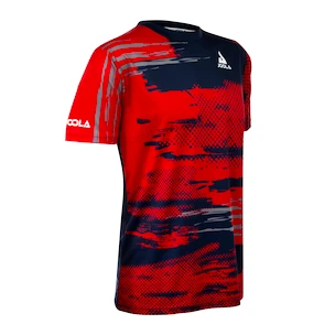 Herren T-Shirt Joola  Shirt Syntax Navy/Red