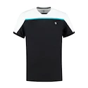 Herren T-Shirt K-Swiss Hypercourt Block Crew Tee 2 Limo Black/White