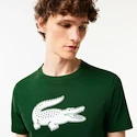 Herren T-Shirt Lacoste  Big Logo Core Performance T-Shirt Green/White