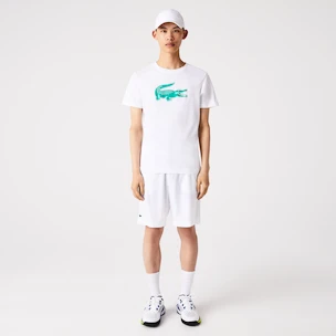 Herren T-Shirt Lacoste  Core Performance Light White/Green