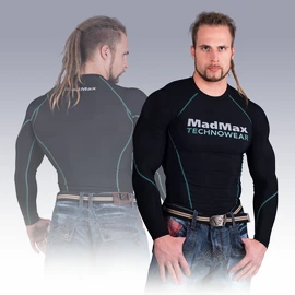 Herren T-Shirt MadMax MSW902 Black/Green