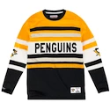 Herren T-Shirt Mitchell & Ness Open Net Longsleeve NHL Pittsburgh Penguins
