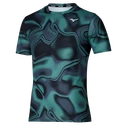 Herren T-Shirt Mizuno  Core Graphic Tee Mineral Blue