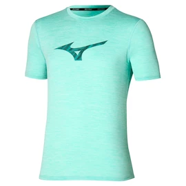 Herren T-Shirt Mizuno Core RB Tee Eggshell Blue