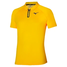 Herren T-Shirt Mizuno Frontier Shadow Polo M Cyber Yellow
