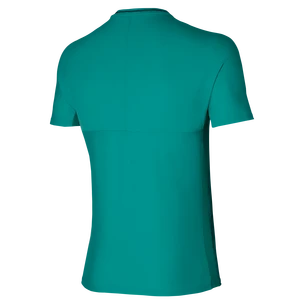 Herren T-Shirt Mizuno  Shadow Polo Turquoise
