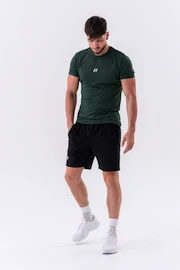 Herren T-Shirt Nebbia Classic T-shirt “Reset” 327 dark green