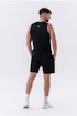 Herren T-Shirt Nebbia  Functional Sporty Tank Top “Power” 322 black