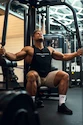Herren T-Shirt Nebbia  Gym Tank Top FLEXIN' 360 Black