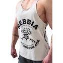 Herren T-Shirt Nebbia NEBBIA x OLYMPIA Washed Muscle Back Stringer GOLDEN AGE 791 light grey