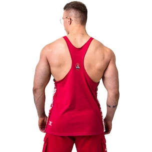 Herren T-Shirt Nebbia NEBBIA x OLYMPIA Washed Muscle Back Stringer GOLDEN AGE 791 red