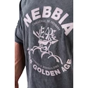 Herren T-Shirt Nebbia NEBBIA x OLYMPIA Washed Oversized T-Shirt GOLDEN AGE 790 black
