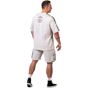 Herren T-Shirt Nebbia NEBBIA x OLYMPIA Washed Oversized T-Shirt GOLDEN AGE 790 light grey