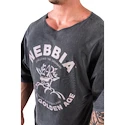 Herren T-Shirt Nebbia NEBBIA x OLYMPIA Washed Rag Top GOLDEN AGE 788 black