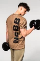 Herren T-Shirt Nebbia  Washed-off Cotton T-shirt MAX OUT 357 Light Brown