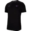 Herren T-Shirt Nike Court Dry Rafa Aeroreact Black