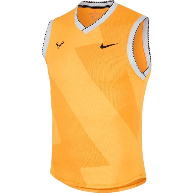 Herren T Shirt Nike Rafa Aeroreact Laser Orange Sportega