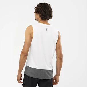 Herren T-Shirt Salomon Cross Run Tank White/Black