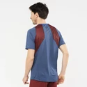 Herren T-Shirt Salomon Sense Aero SS Tee Cabernet