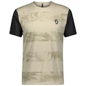 Herren T-Shirt Scott  Trail Flow S/Sl Dust Beige/Dark Grey