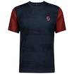 Herren T-Shirt Scott  Trail Flow S/Sl Midnight Blue/Rust Red