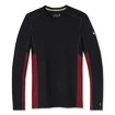 Herren T-Shirt Smartwool  Merino Sport 150 Long Sleeve Crew Red/Black