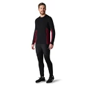 Herren T-Shirt Smartwool  Merino Sport 150 Long Sleeve Crew Red/Black