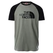 Herren T-Shirt The North Face S/S Raglan Easy Tee Agave Green