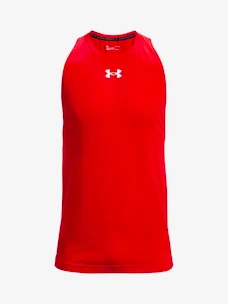 Herren T-Shirt Under Armour  BASELINE COTTON TANK-RED XL