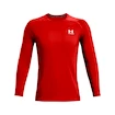 Herren T-Shirt Under Armour HeatGear HeatGear Armour Fitted LS Radiant Red