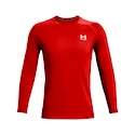 Herren T-Shirt Under Armour HeatGear HeatGear Armour Fitted LS Radiant Red