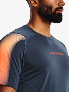 Herren T-Shirt Under Armour HeatGear Nov Fitted SS-GRY XL
