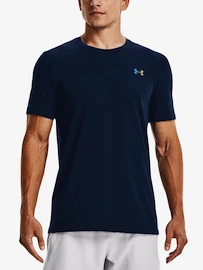 Herren T-Shirt Under Armour Rush Seamless GeoSport SS-NVY