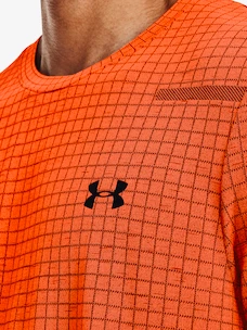 Herren T-Shirt Under Armour  Seamless Grid SS-ORG S