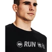 Herren-T-Shirt Under Armour UA Run Anywhere SS-BLK