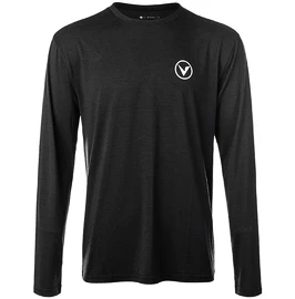 Herren T-Shirt Virtus Joker Melange LS Tee Black